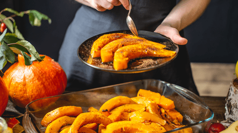 Reteta Dovleac copt cu miere și scorțișoară. Desertul rustic și elegant de toamnă. Rețeta simplă