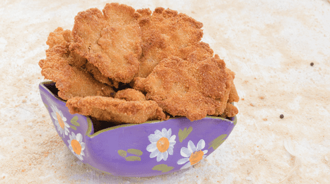 Reteta Șnițele din ciuperci pleurotus - rețetă simplă și delicioasă. Crocante la exterior, fragede la interior