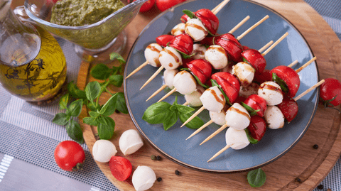 Reteta Frigărui caprese - rețeta simplă și rapidă pentru un aperitiv perfect