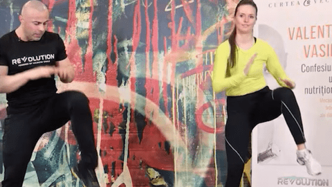 Exerciții de fitness în doi