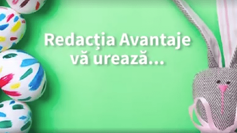 Redacția Avantaje vă urează Paște fericit!
