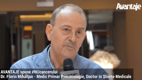 Prof. dr. Florin Mihălțan, medic primar pneumolog și Doctor în Științe Medicale, despre primele semne ale cancerului pulmonar