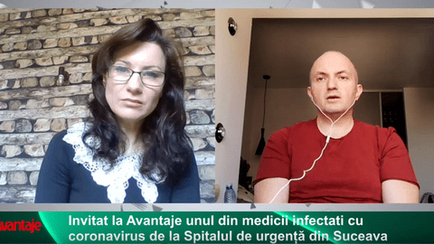 EXCLUSIV AVANTAJE: Dr. Anatol Burlacioc, testat pozitiv cu coronavirus, spune care sunt simptomele bolii
