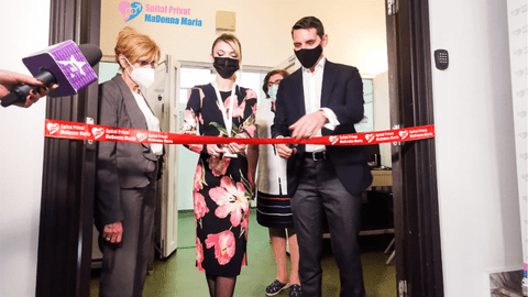 (P) Altețea Sa Regală, Nicolae al României a inaugurat prima Unitate de Transfuzie Sanguină privată din Craiova