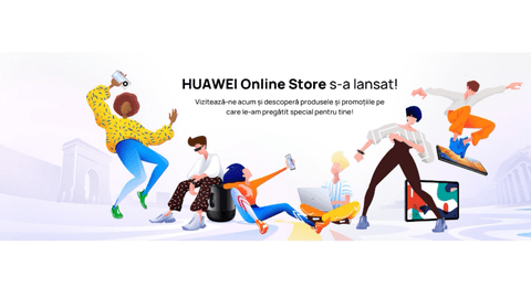 (P) Huawei premiază clienții cu numeroase beneficii atractive în noul magazin online www.huaweistore.ro
