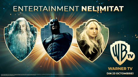 S-a lansat un nou post de televiziune: Warner TV promite „Entertainment Nelimitat”