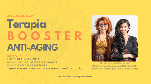 NOU, la CARELESS BEAUTY: Terapia BOOSTER cu Elixir anti - aging timp de 7 zile consecutive!
