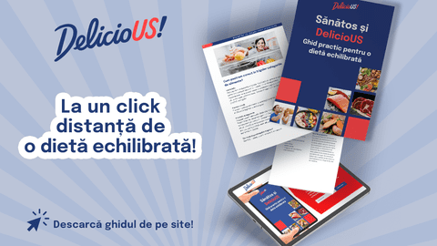 Noul ghid de nutriție „Sănătos și DelicioUS”: o lectură savuroasă despre modul de preparare al unui stil de viață echilibrat