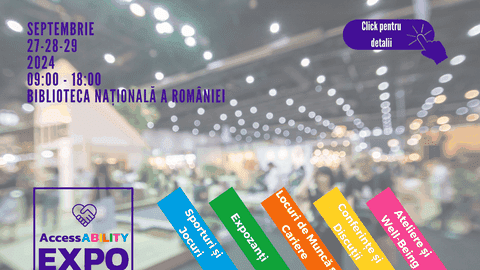 România găzduiește primul AccessABILITY EXPO