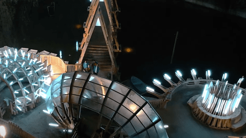 Videoclipul publicat de celebrul youtuber MrBeast, care a petrecut 7 zile în Salina Turda, e viral și are peste 43 de milioane de vizualizări