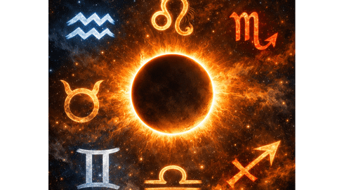 Eclipsa de Soare din 17 februarie răscolește destine! 7 zodii vor fi profund influențate de energia ei puternică