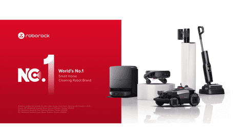 Roborock devine brandul numărul 1 la nivel global în categoria roboților de curățenie inteligenți