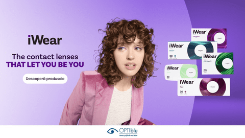 Premieră: OPTIblu lansează în România lentilele de contact iWear, create special pentru confort