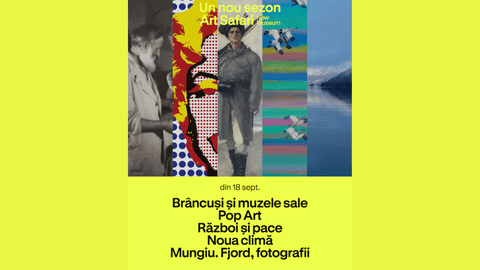 Art Safari New Museum anunță expoziții de excepție în cel de-al doilea sezon din 2026: Brâncuși și muzele sale, Pop Art, Război și pace