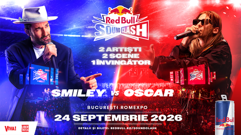 Smiley și Oscar, față în față la Red Bull SoundClash 2026