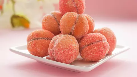 Piersici umplute cu cremă