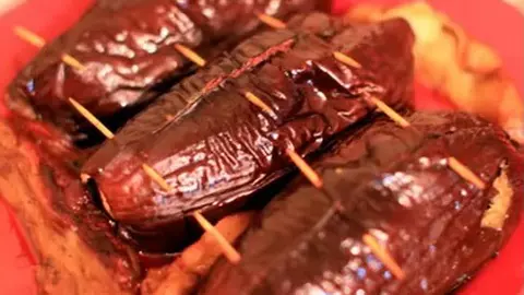 Vinete umplute cu carne de miel