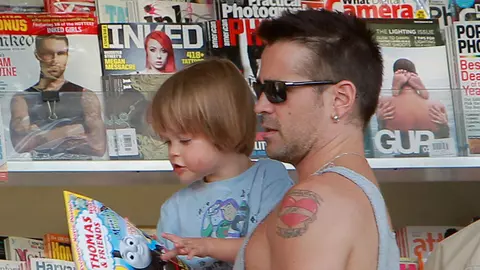 Colin Farrell este un tată foarte grijuliu 