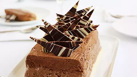 Parfe din trei tipuri de ciocolată