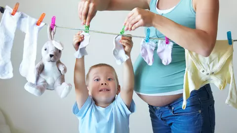 Copilul vrea un frățior