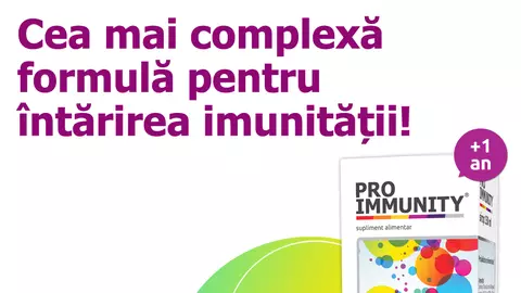 Proimmunity - cea mai complexă formulă pentru întărirea imunităţii