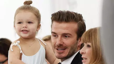 Micuţa Harper Beckham, în primul rând la New York Fashion Week