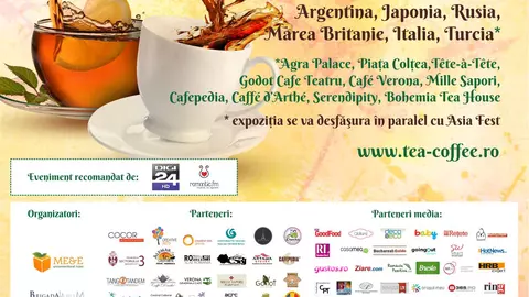 Nu rata Festivalul Ceaiului și al Cafelei