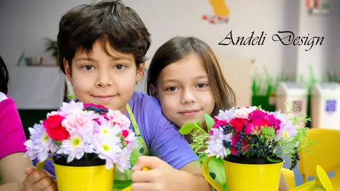 Andeli Design: Cursuri hobby de creație florală pentru copii