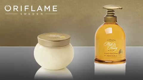 Concurs Oriflame - Câștigă unul dintre cele 10 seturi de produse Milk & Honey