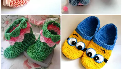 Botoșeii crosetați - cele mai dulci cadouri pentru viitoarele mămici