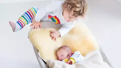 Gelozia fratelui cel mare față de bebeluș