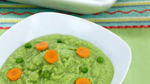 Piure de legume verzi