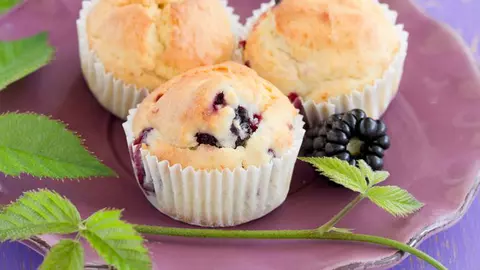 Cum să faci brioșe cu mure