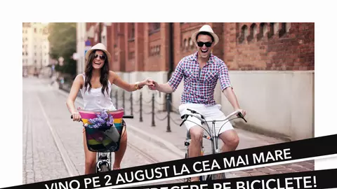 Cea mai mare petrecere pe biciclete: nu rata Summer Bike Fiesta!