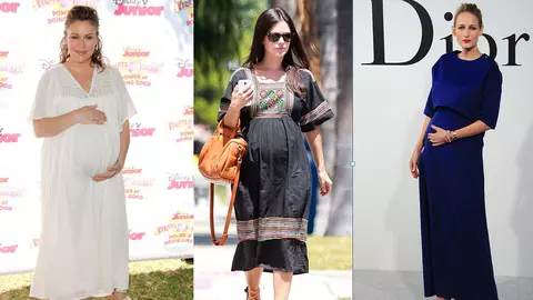 Burtici cu stil - ce poartă vedetele însărcinate