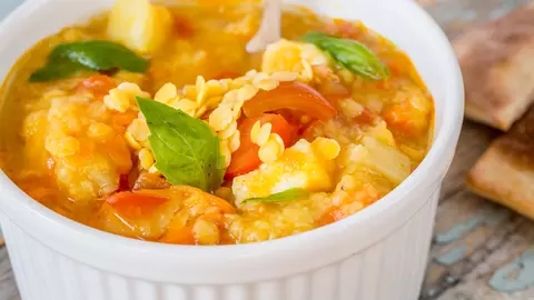 Supă de linte gustoasă și sănătoasă