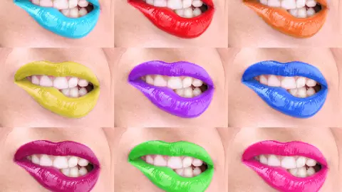 Nuanțe de ruj care îți fac dinții galbeni
