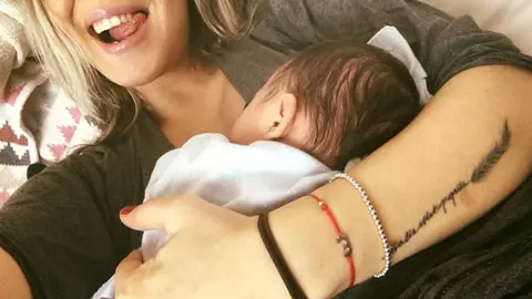 Sore a povestit, pas cu pas, cum a decurs nasterea fetitei sale