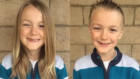 Un băiețel și-a lăsat părul să crească pentru a-l dona copiilor bolnavi de cancer. Ce i s-a întâmplat apoi este cumplit