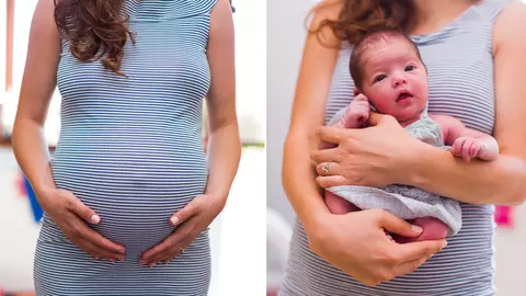 Burta după sarcină. Imaginile reale și needitate ale unei proaspete mămici | FOTO & VIDEO