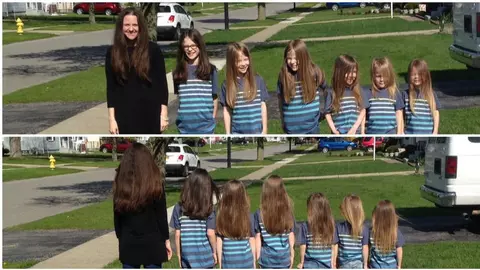 Toti radeau de copiii ei ca si-au lasat parul lung. Insa ei nu s-au lasat intimidati