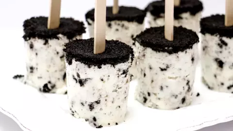 Inghetata Oreo pe bat