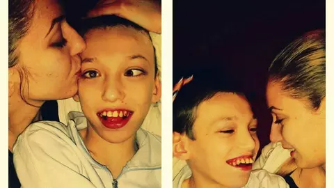 "Da, am un frate cum il numesti tu si altii, handicapat"