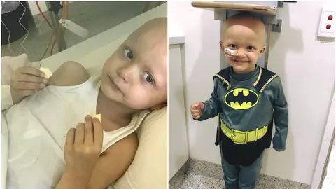 Baietel de 3 ani diagnosticat cu neuroblastom metastazat, dupa ce a fost vazut de 8 medici