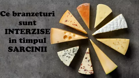 Ce tipuri de branza nu sunt recomandate in sarcina