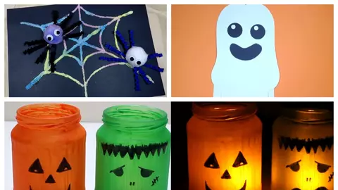 3 proiecte distractive pentru copilul tau, de Halloween