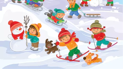 Iarna pe uliță, de George Coșbuc. Poezii pentru copii