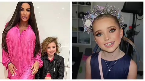Katie Price, dur criticată pentru că și-a machiat fetița. "Săraca fată! Să-ți fie rușine!"