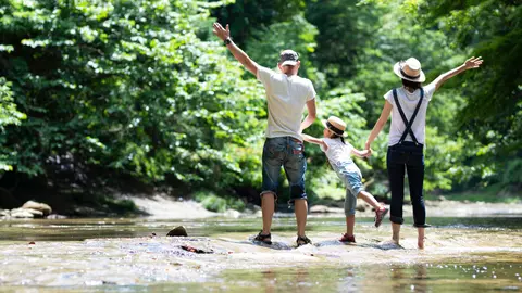 Plimbări în parc sau pădure alături de copil: cum să te asiguri că este în siguranță