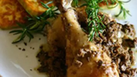 Ciocanele de pui cu miere si cimbru